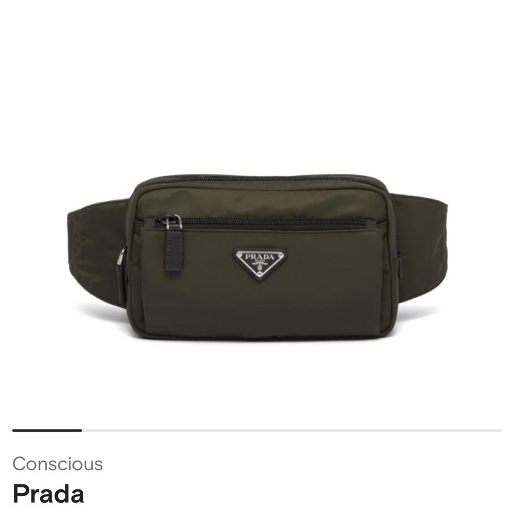 Prada Belt Bag Nylon Black